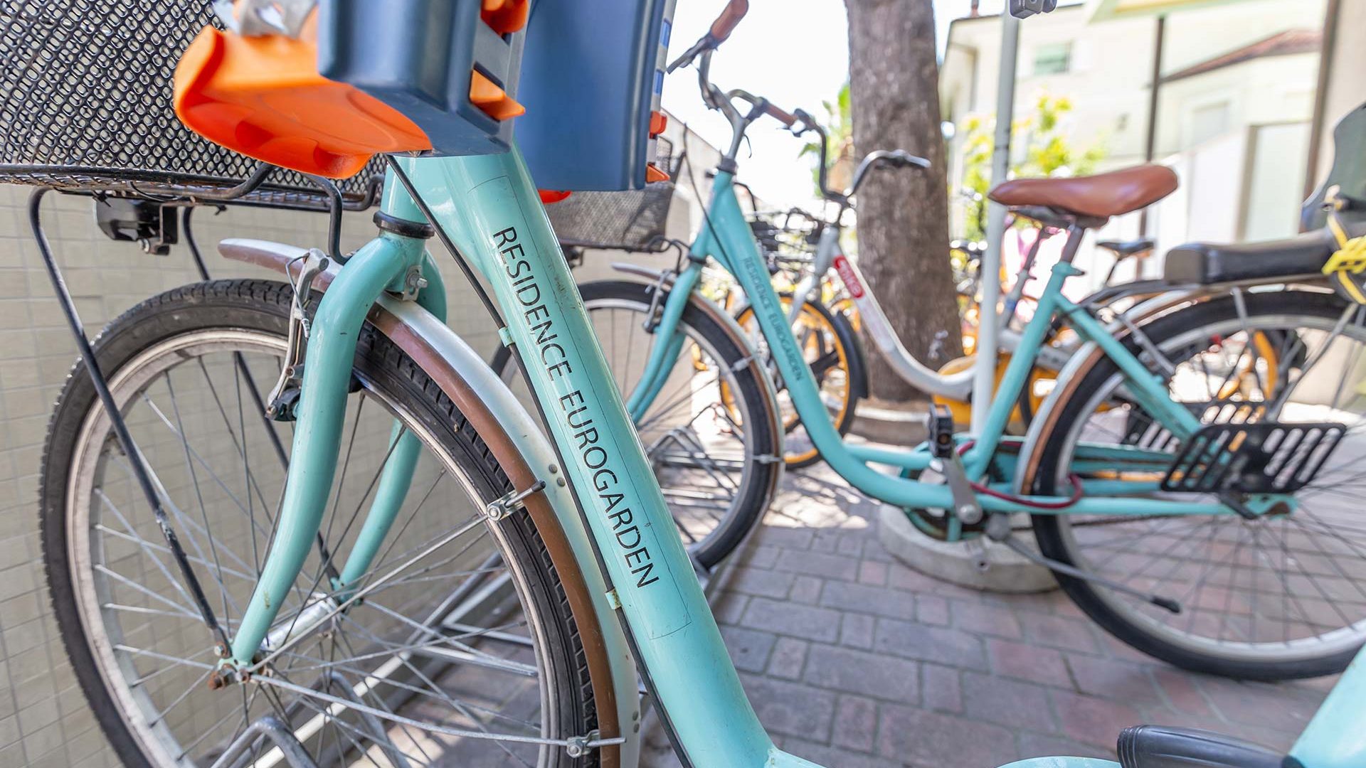 Residence eurogarden con bici