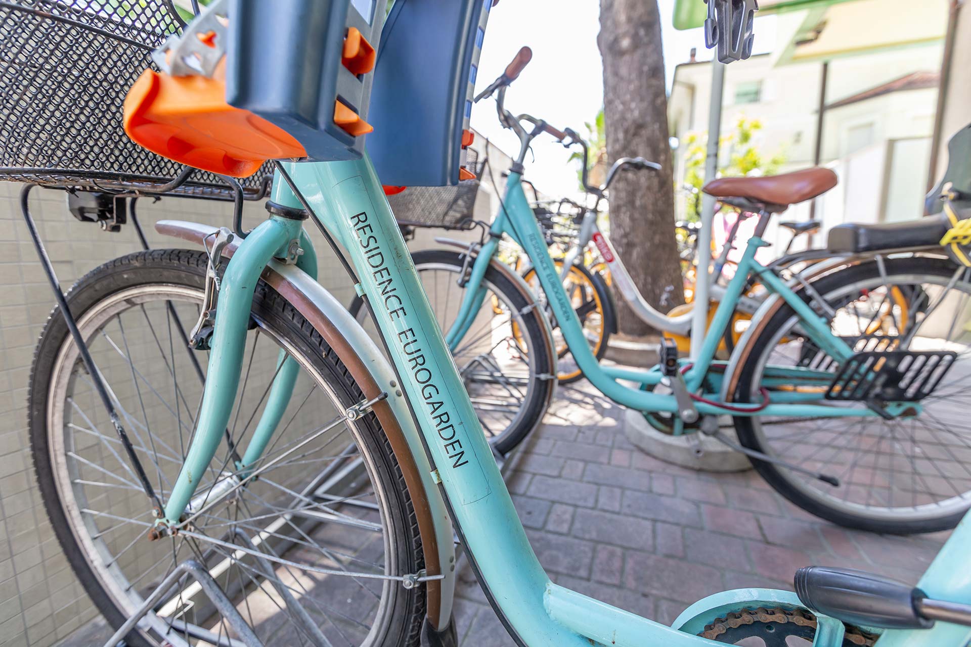 Residence eurogarden con bici
